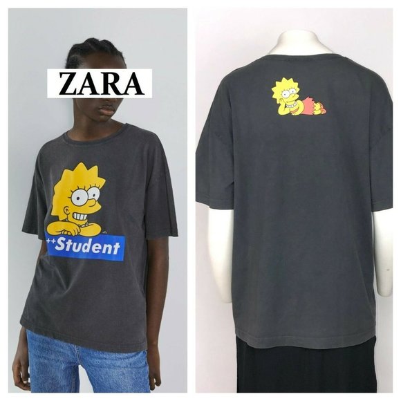 Zara Tops - ZARA LISA THE SIMPSONS T-SHIRT TOP